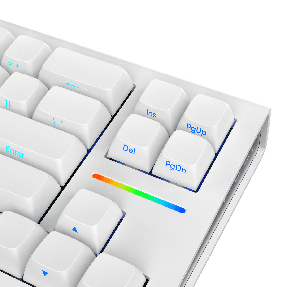 Nubi NK68HE White - Hall Effect Gaming Keyboard [ANSI US]