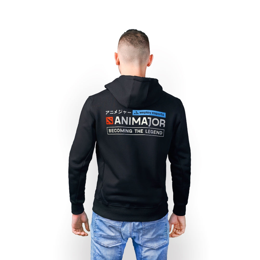 Animajor - Dota 2 Hoodie Black Monkey King, M