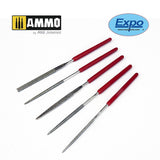 5 pcs Miniature Diamond File Set