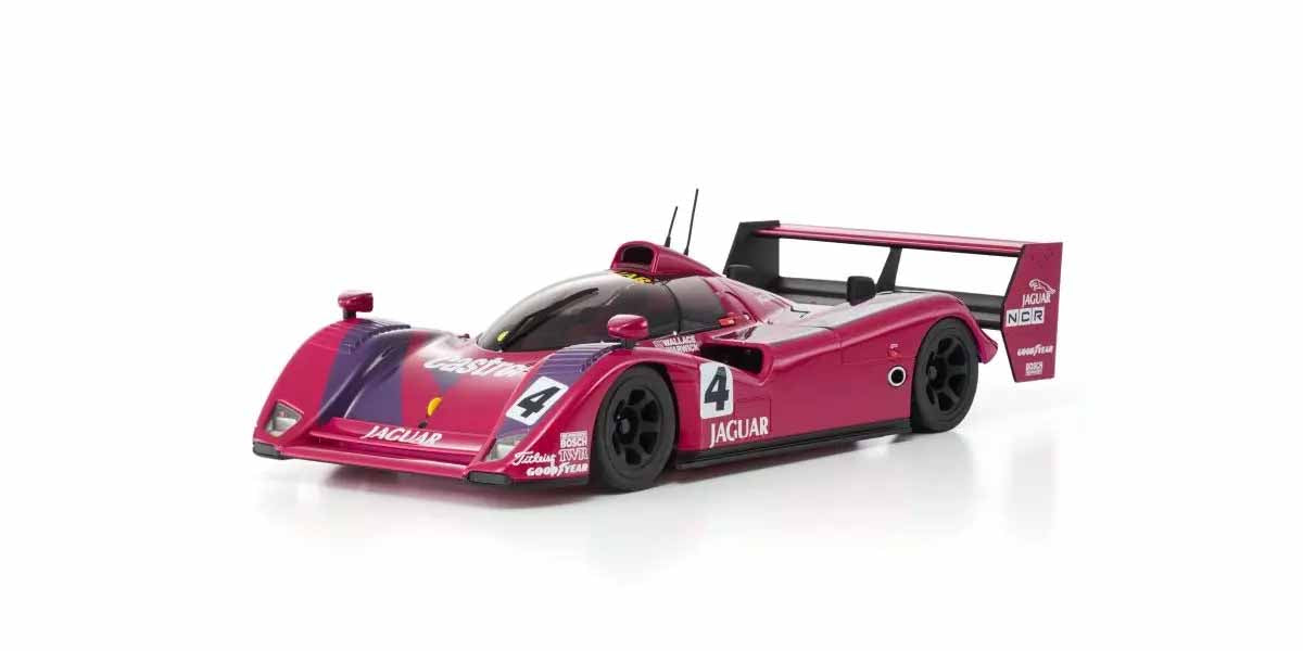 Kyosho Mini-Z MR-04 RWD Jaguar XJR-14 1991 No.4 LM – fjernstyret bil 1:27 RTR (32369LE)