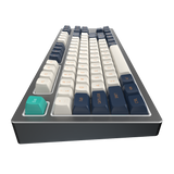 Dark Project / KD87B LTD Aluminum / Black &amp; Cloud Grey - Gateron Cap Teal RGB (ENG)