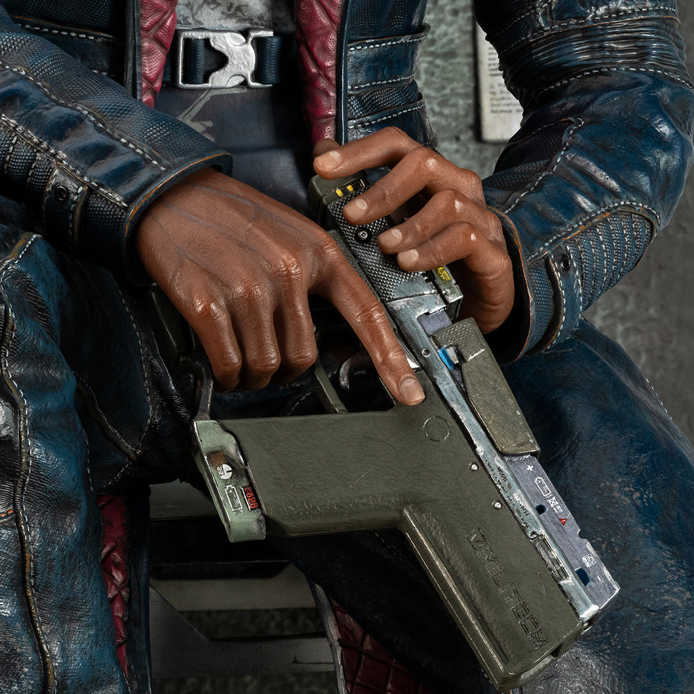 PureArts Cyberpunk 2077 Phantom Liberty - Solomon Reed Statue 1:4 Scale