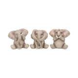 Three Baby Elephants Figurine Elephant Ornaments
