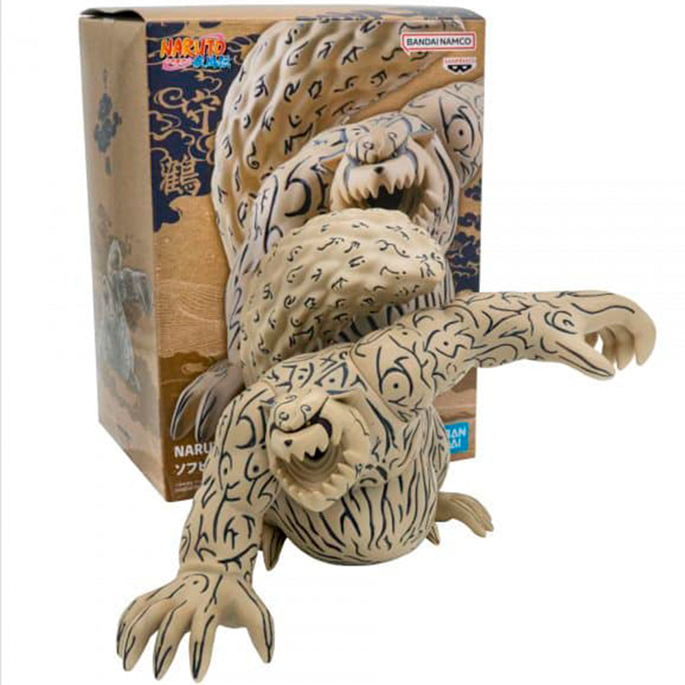 Bandai NARUTO SHIPPUDEN SOFT VINYL FIGURE-SHUKAKU &amp; GAMABUNTA-(A:SHUKAKU)