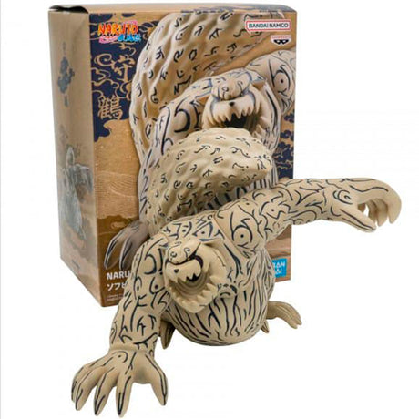 Bandai NARUTO SHIPPUDEN SOFT VINYL FIGURE-SHUKAKU &amp; GAMABUNTA-(A:SHUKAKU)