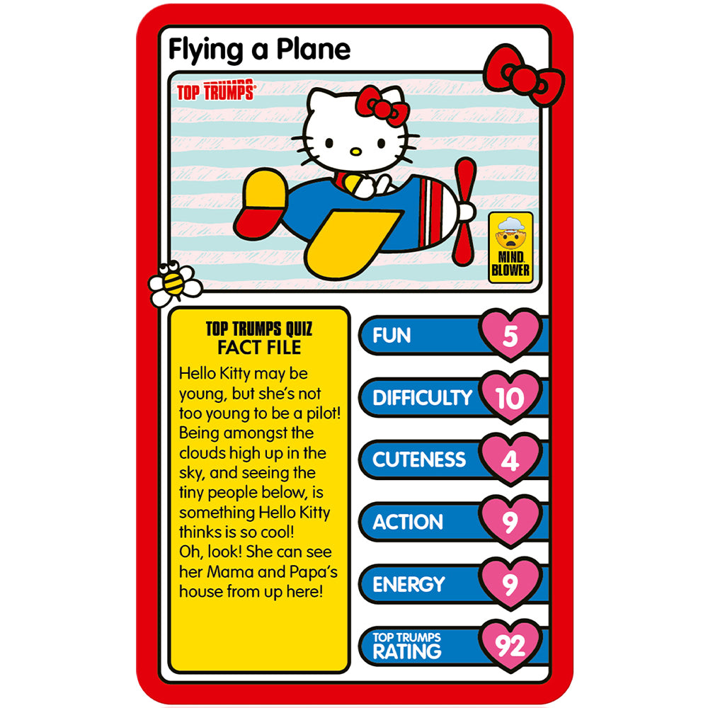 Hello Kitty Top Trumps Card Game English