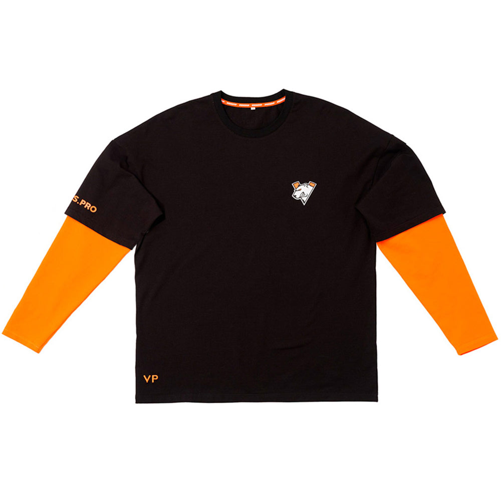 Virtus.pro basic collection long sleeve orange, XXL
