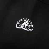 Rick and Morty hoodie with logo black, XL