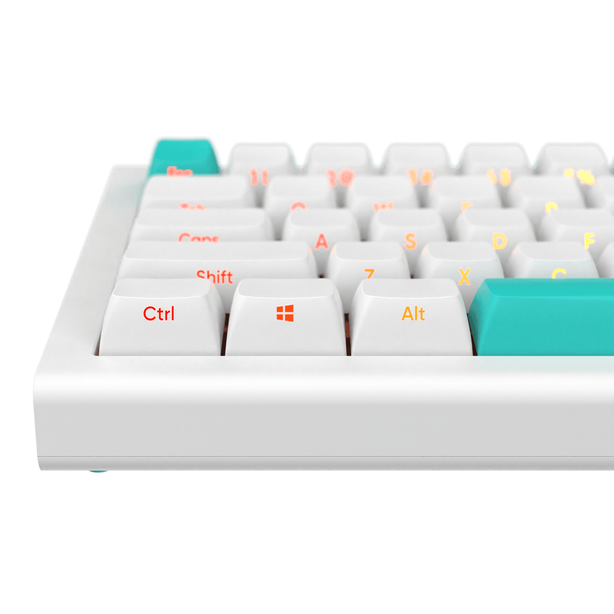 Nubi NK68 PRO White - Wireless Gaming Keyboard [ANSI US]