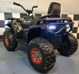 Electric quad Desert 12 volt camo green