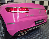 Elektrisk børnebil Mercedes Maybach S650 pink 12 volt
