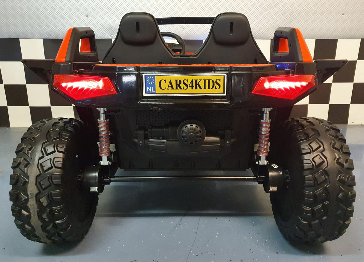 Power Buggy 24 volts, 4 wheel drive with RC for 2 children red