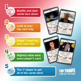 Winning Moves - Top Trumps-Limited Edition- Blue Eye Samurai English