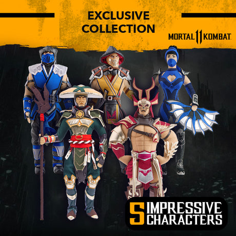 Collectible plush MORTAL KOMBAT Sub-Zero 44 cm