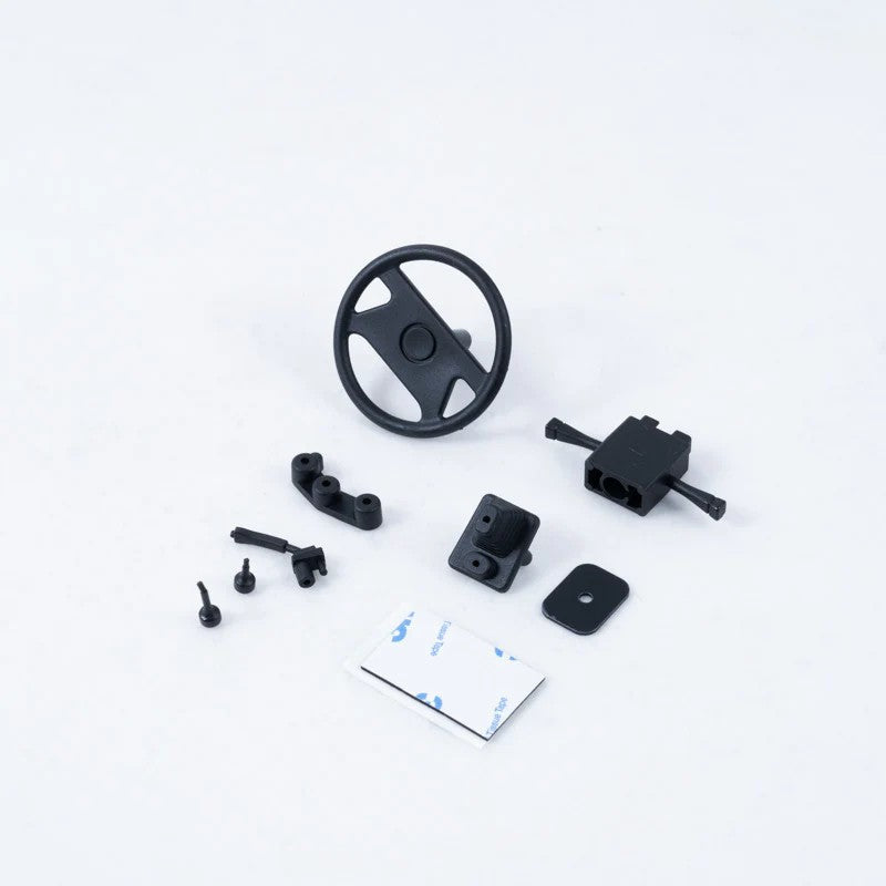 FCX10 Land Rover serie 11043 - CLEAR CAR BODY SET