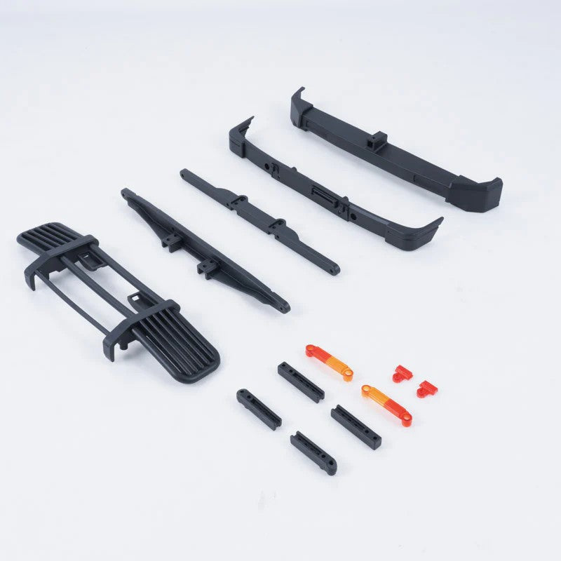 FCX10 Land Rover serie 11043 - CLEAR CAR BODY SET