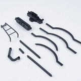 FCX10 Land Rover serie 11043 - CLEAR CAR BODY SET