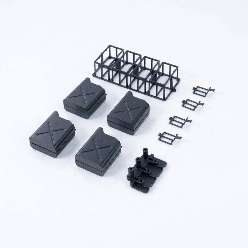 FCX10 Land Rover serie 11043 - CLEAR CAR BODY SET