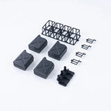 FCX10 Land Rover serie 11043 - CLEAR CAR BODY SET