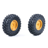 FCX10 Land Rover serie 11044 - WHEEL ASSEMBLY 1PAIR  (25 degrees)