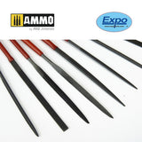 10 pcs Mini File Set 2 x 100mm in Wallet