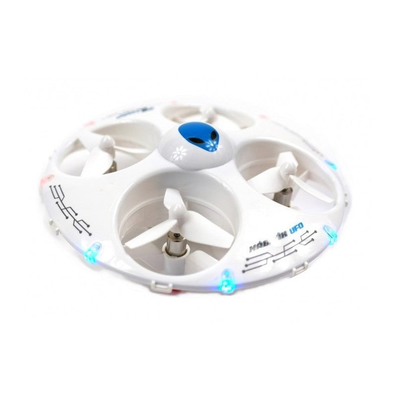 Fjernstyret UFO drone - sikkerheden i top!