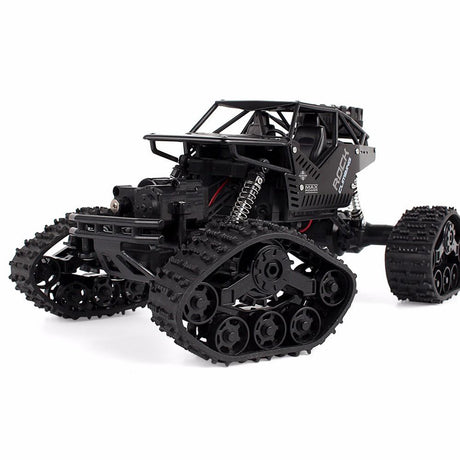 Fjernstyret Rock Crawler bil med 2 sæt dæk 2-i-1