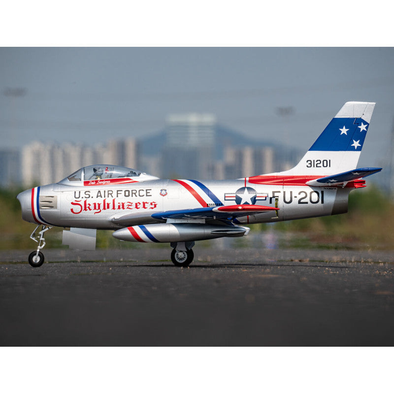 FMS FMS143PBU - F-86 Sabre 1220mm (80mm Ducted Fan) PNP Blue