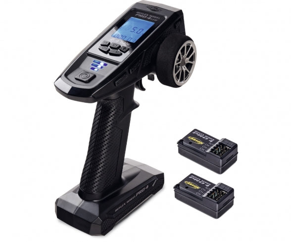 FS 4K Reflex Wheel Pro 4 2.4GHz LCD 2xRX