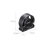 FuriaX Aluminum Vertical Fan Kit Black