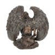 Bronzed Lucifer The Fallen Angel Religious Figurine. 16.5cm