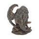 Bronzed Lucifer The Fallen Angel Religious Figurine. 16.5cm