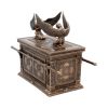 Bronzed Ark of the Covenant With Winged Cherrubs 28cm