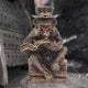 Steampunk Chimpanzee Scholar Figurine 19.5cm