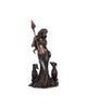 Arianrhod The Celtic Goddess of Fate Bronze Figurine 24cm