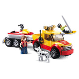 Off-Road Vehicle with Jetski