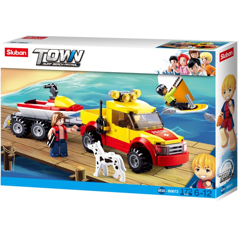 Off-Road Vehicle with Jetski