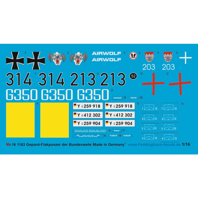 Gepard mehrere Versionen 5. Pz Flak Btl 12 und andere