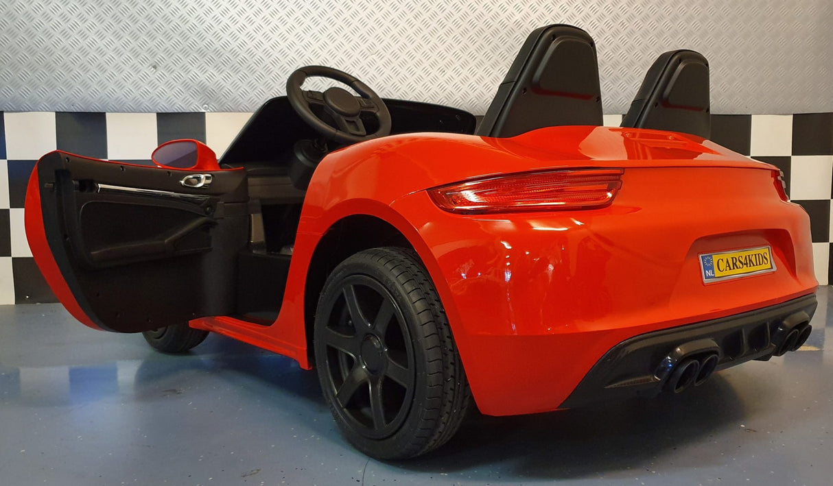 Children's car 24 volts for 2 children from 6 years red