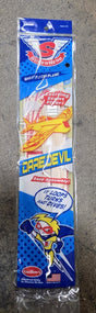 Guillow's Daredevil balsa kasteflyver i emballage