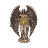 Bronzed Flower Of Life Metatron Archangel Figure  26cm