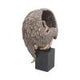Bronzed Religious Contemplative Angel's Reflection Figurine26cm