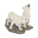 Before the Chase White Wolf Figure Set of 2 9.8cm