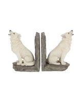 Storms Cry Howling White Wolf Figure 20cm