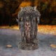 Bronzed Maiden, Mother, Crone Triple Moon Figurine