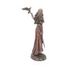 Morrigan and Crow Figurine Bronze Ornament