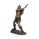 Berserker bronze Viking medium warrior figurine with axe