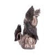 Bronze Odins Messengers Norse God Bust
