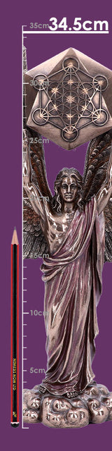 Ethereal Metatron Angel Bronze Figurine