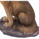 Mountains Cry Howling Wolf Figurine 20cm